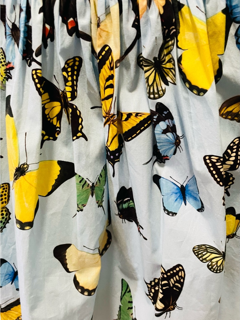 Oscar de la Renta Butterfly Sundress - Picture 6 of 8
